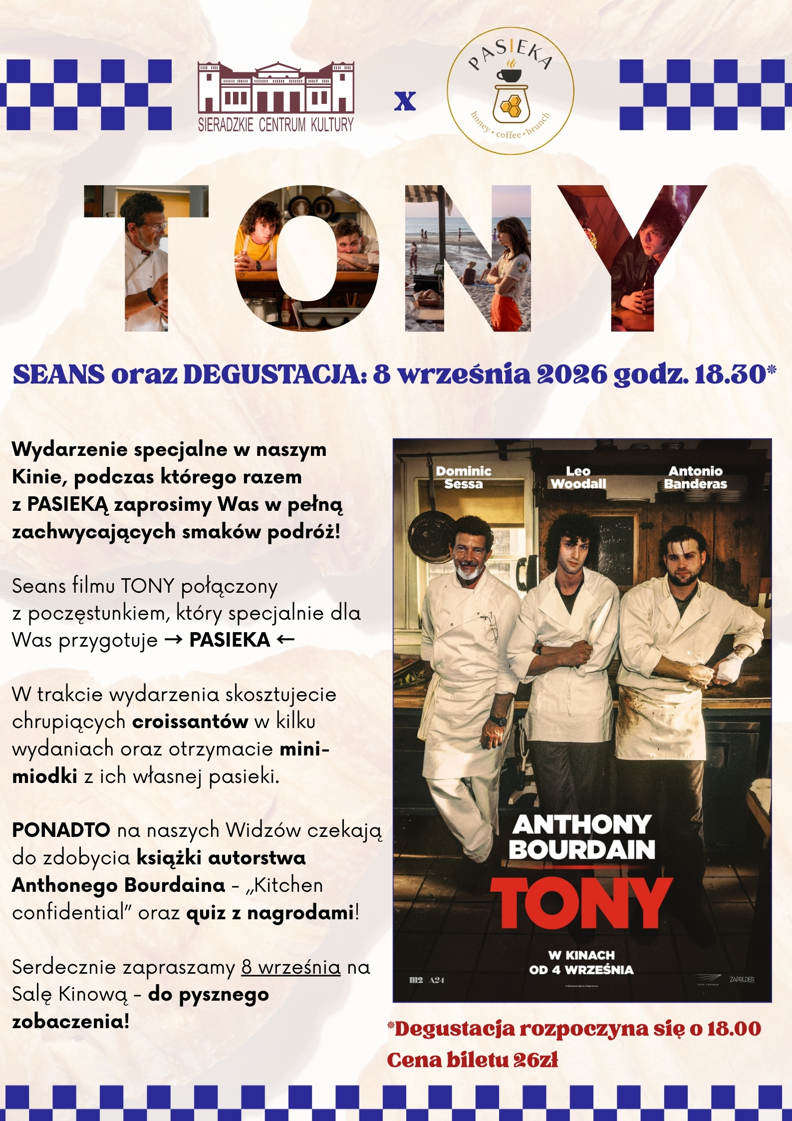 KUP BILET NA FILM I DEGUSTACJĘ!