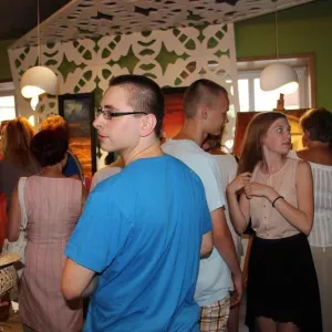 Zdjęcie Otwarcie wystawy Cezarego Zbrojewskiego 9