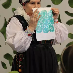 Zdjęcie Warsztaty Wycinankarskie z Kazimierą Balcerzak 2