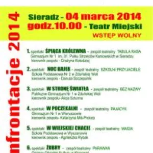 Plakat Eliminacje Rejonowe